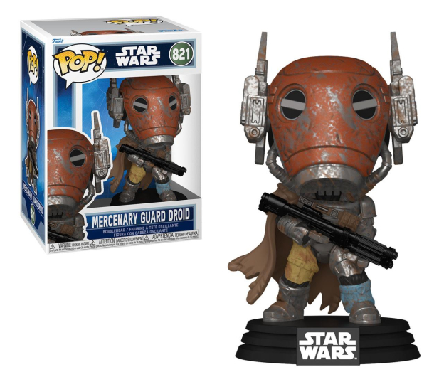 Funko POP POP Star Wars: The Mandalorian & Grogu - Mercenary Guard Dro - 1526398 - zdjęcie